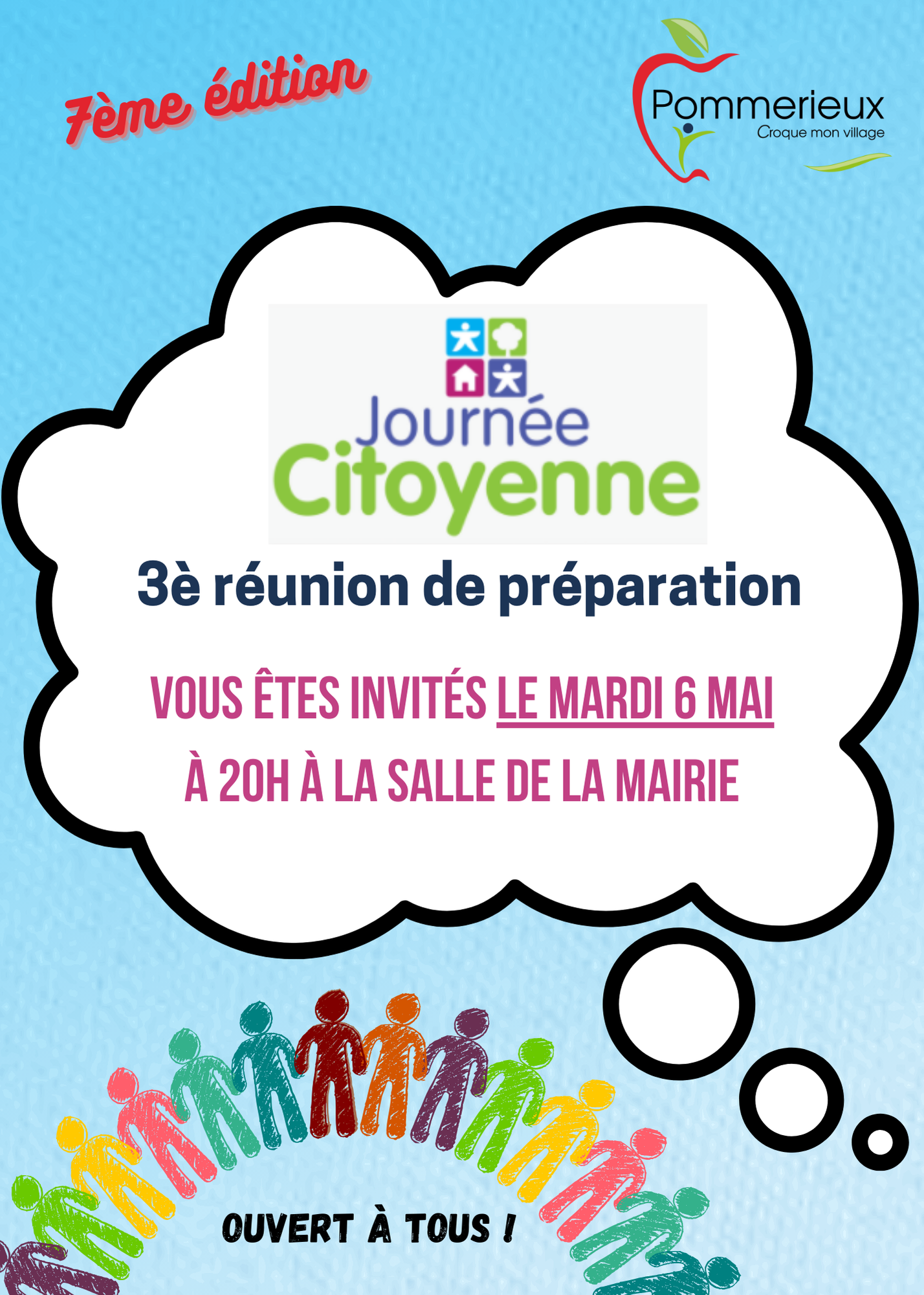 Journée citoyenne :3è réunion de préparation